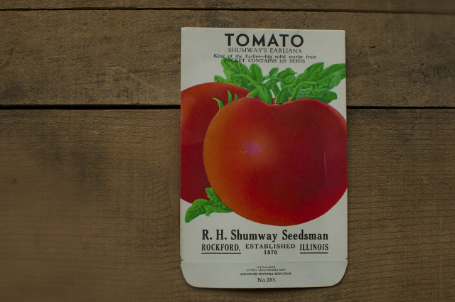 Wordless Wednesday: Vintage Tomato Seed Pack