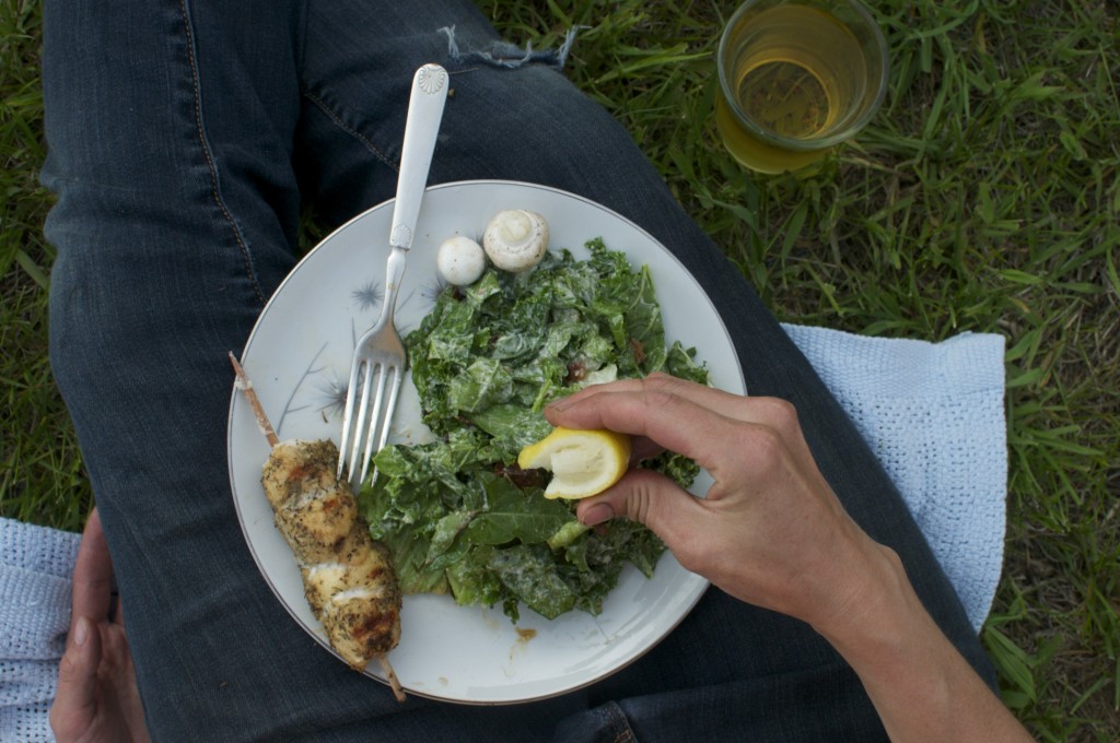 Picnic Salad with County Cider www.CubitsOrganics.com