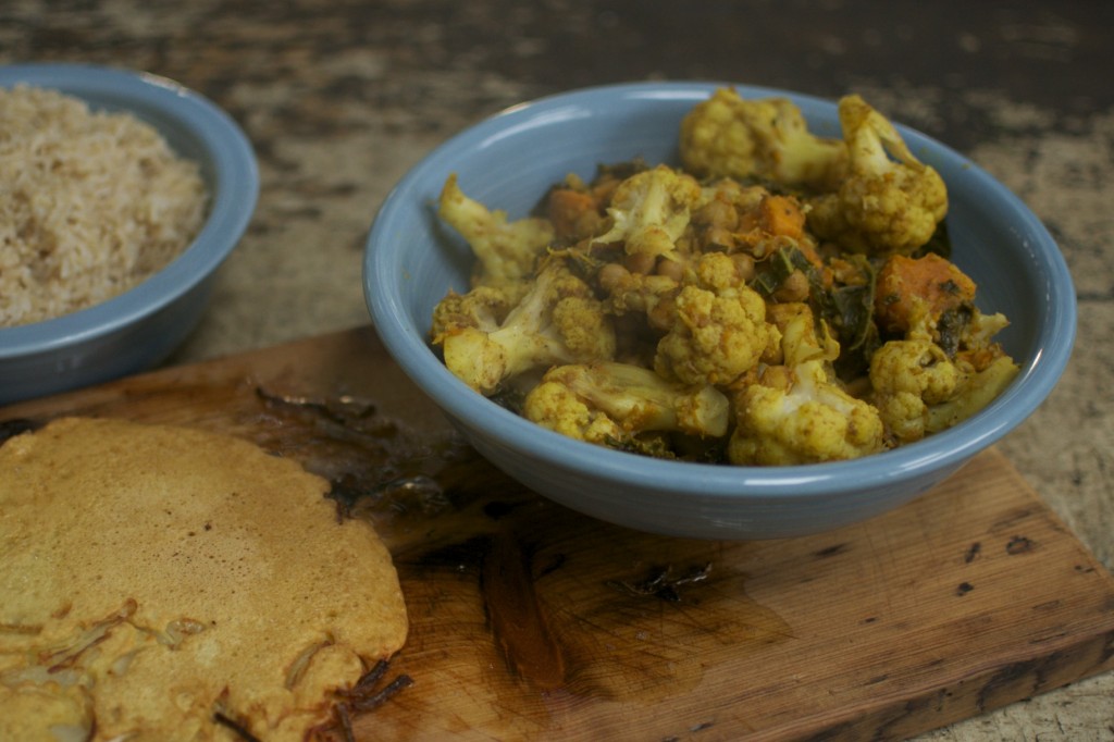 Cauliflower Curry www.CubitsOrganics.com