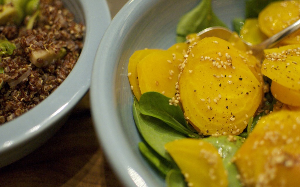 02.01.2014 Beet salad from Bon Appetit.