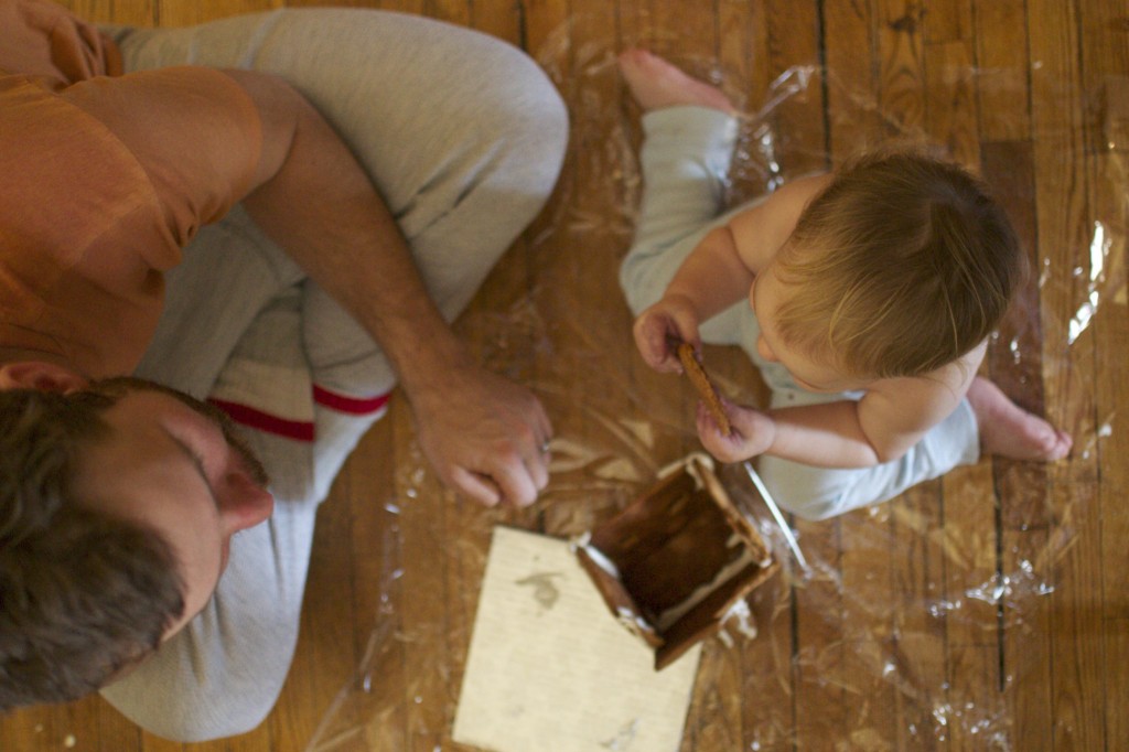 03.01.2014 These two ate an entire ginger bread house in one sitting.