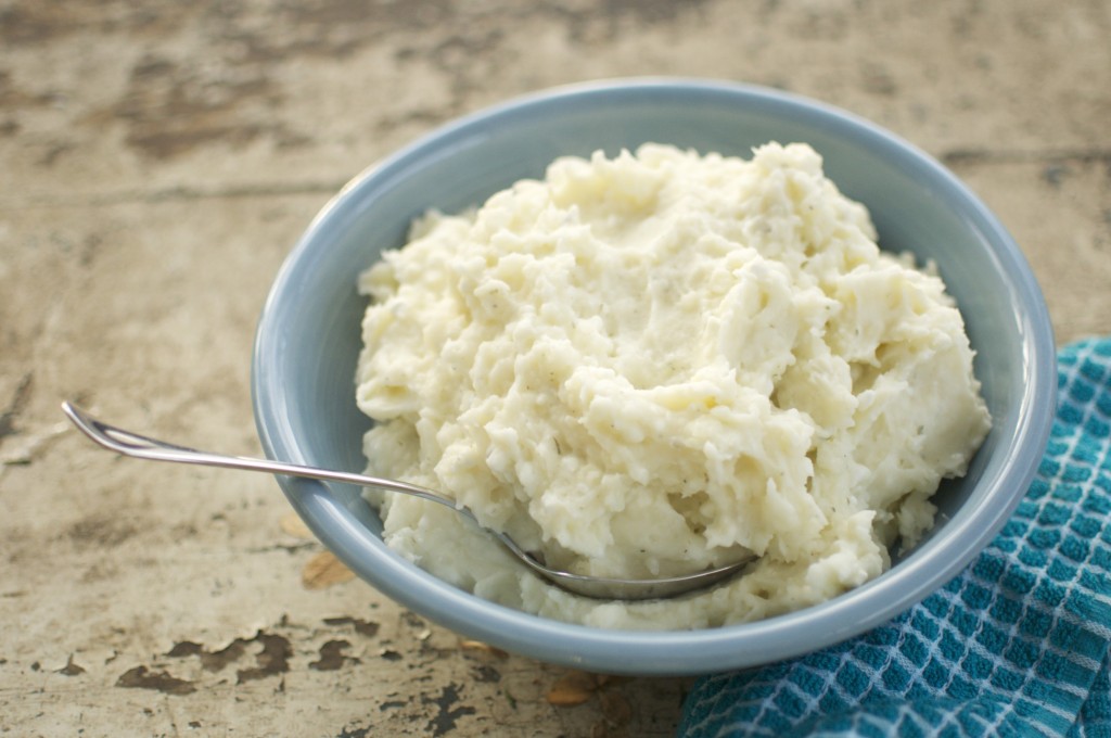 Mashed Potatoes with Cottage Cheese www.CubitsOrganics.com