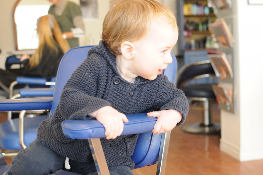 02.27.2014 baby gets a haircut